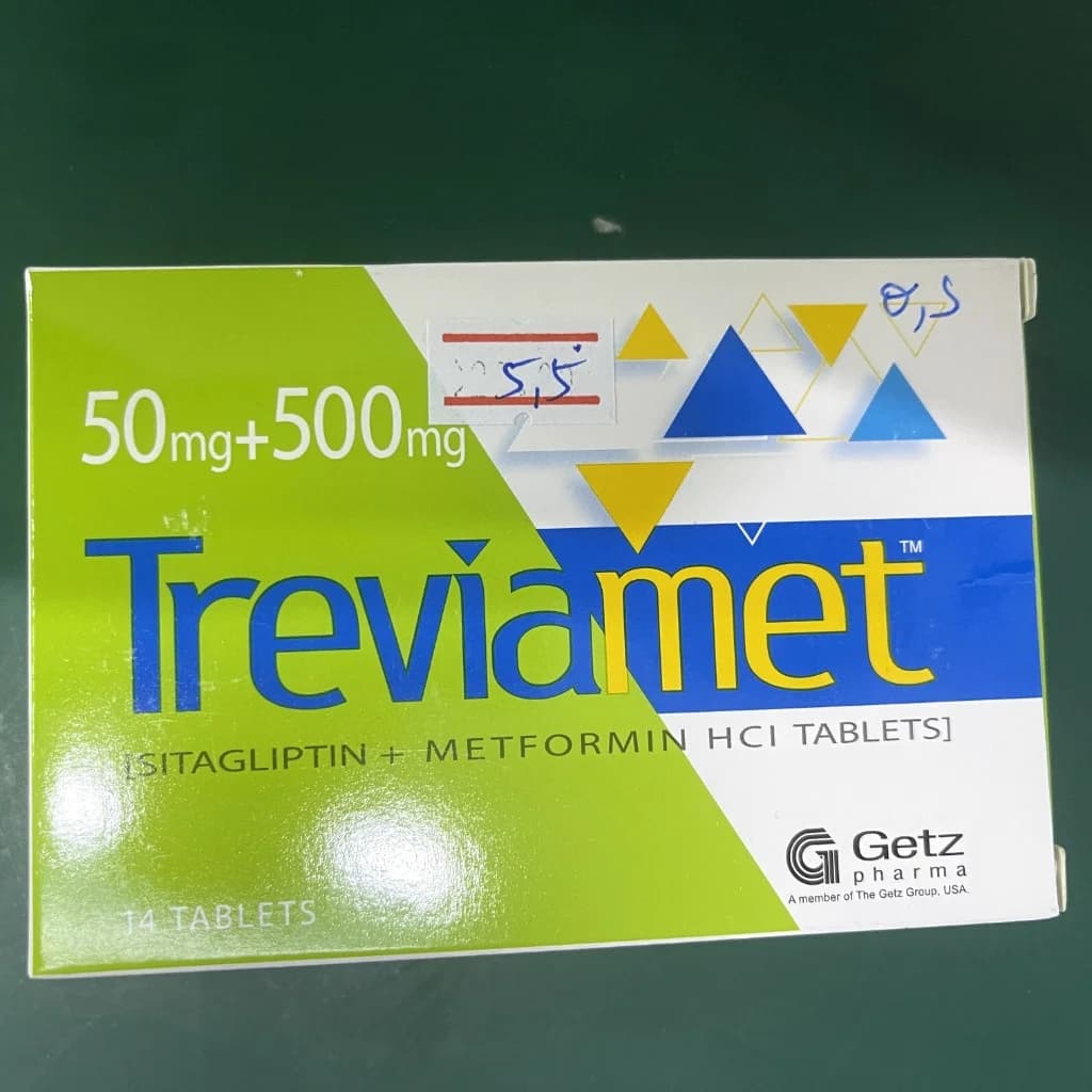 Treviamet 50mg+500mg
