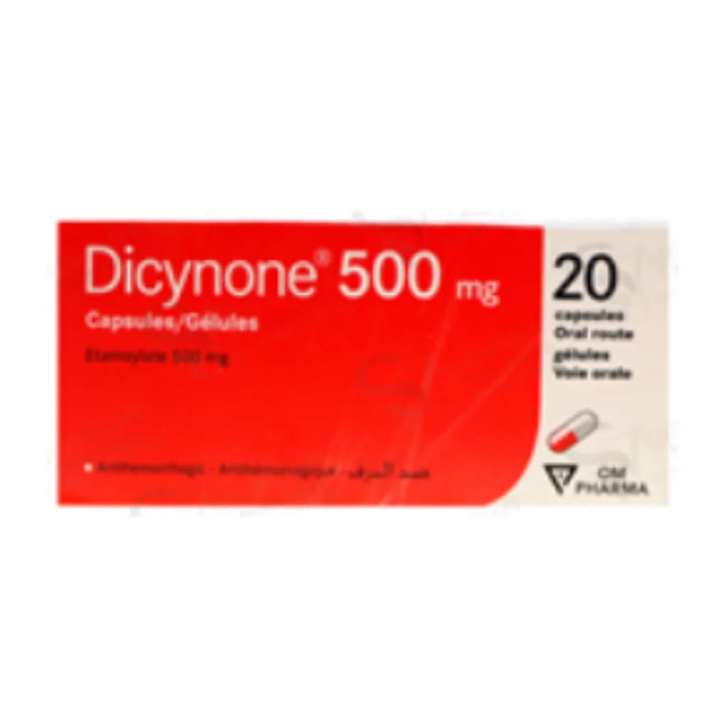 Dicynone 500mg Tablet (Etamsylate) 500mg