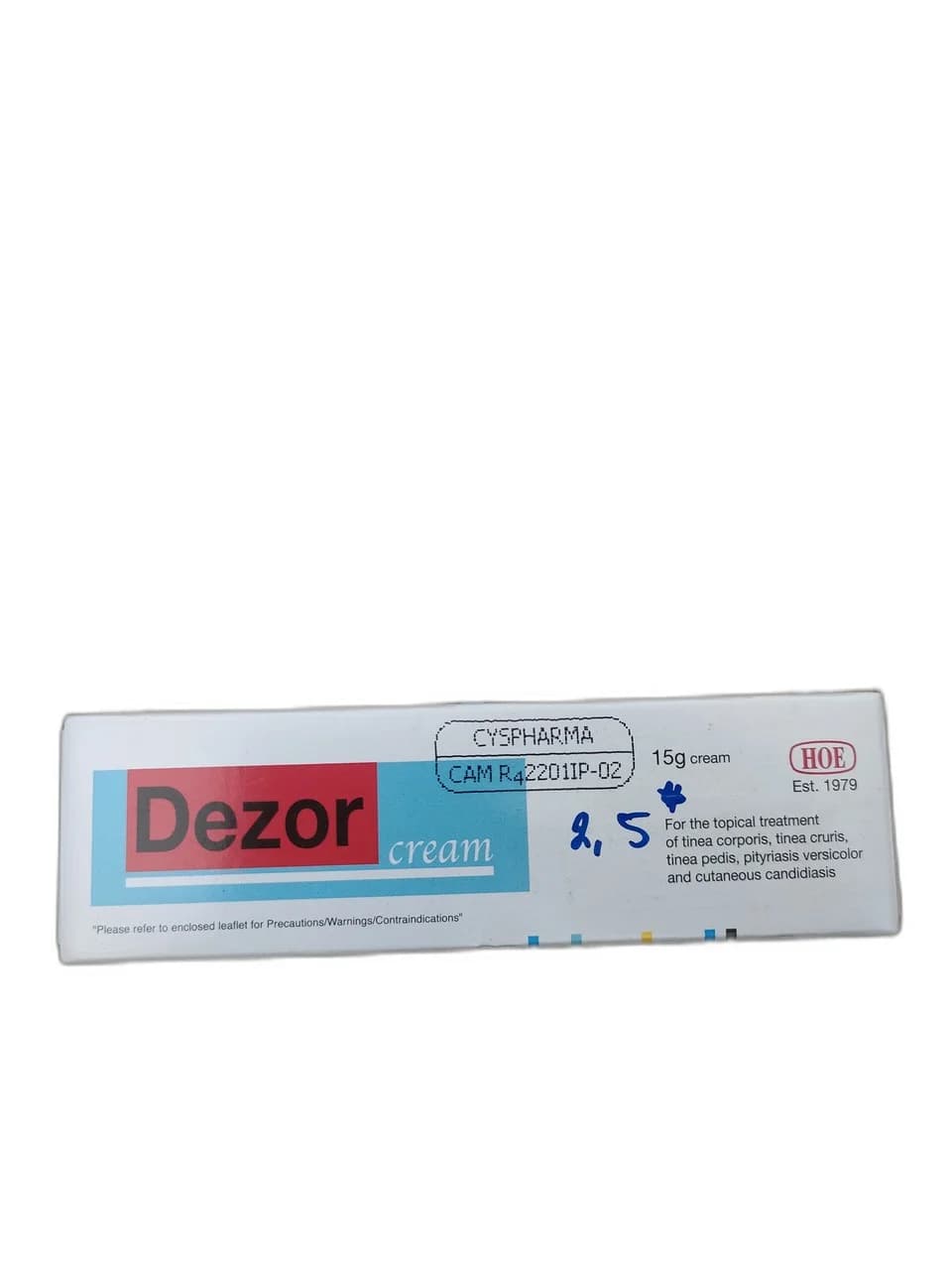 Dezor cream 2% w/w