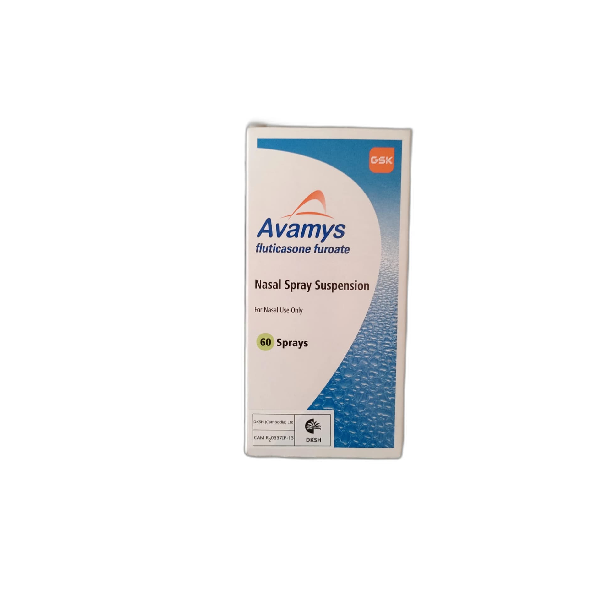 Avamys Fluticasone Furoate Nasal Spray 60 sprays 27.5mcg per spray