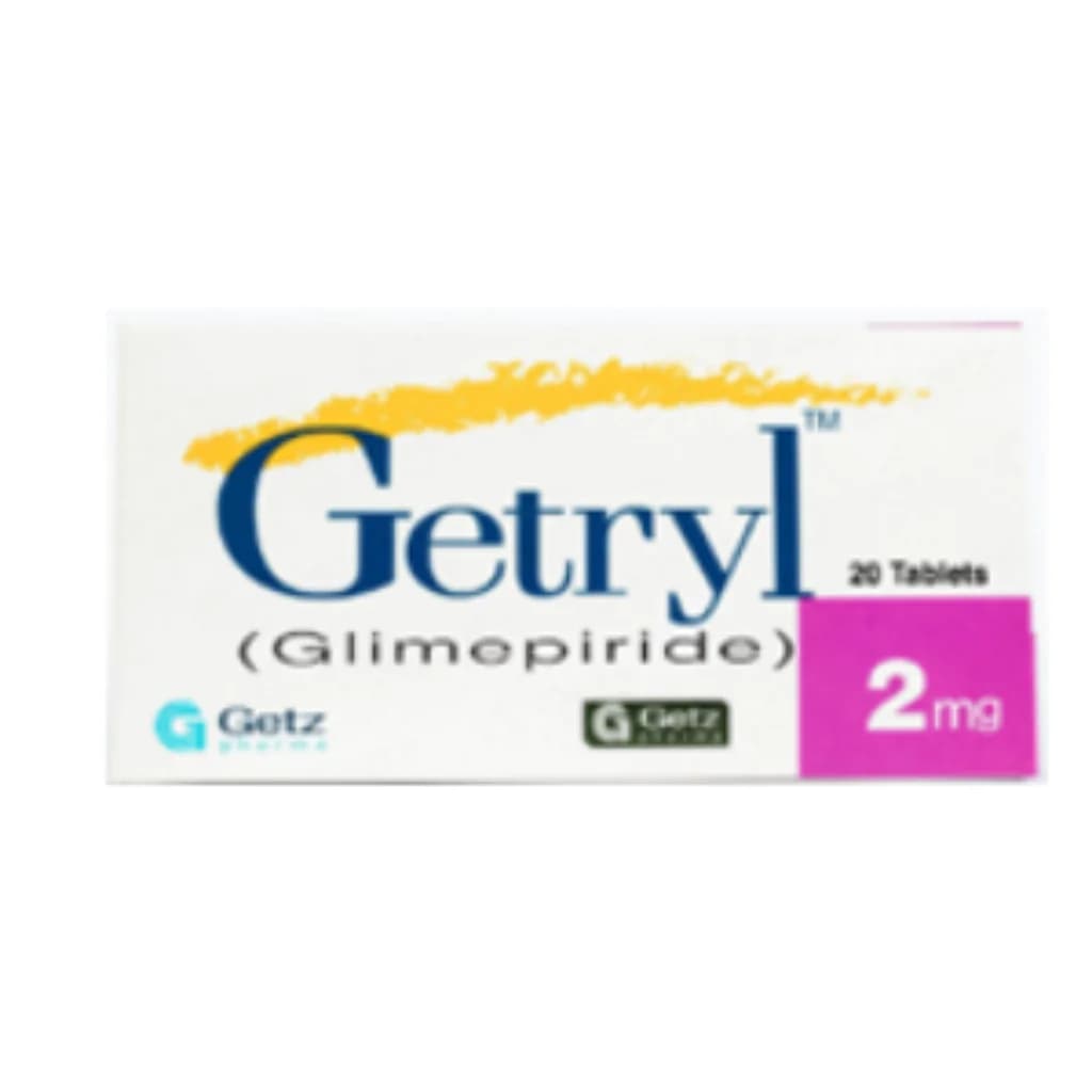 Getryl 2mg (Glimepiride) 2mg