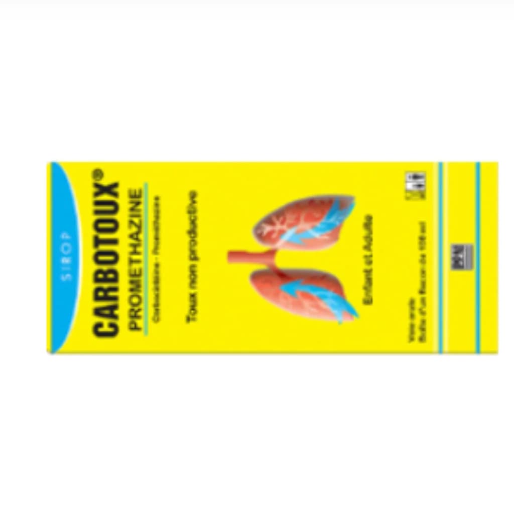 Carbotoux 100ml Syrup (Carbocisteine/Promethazine) 100ml