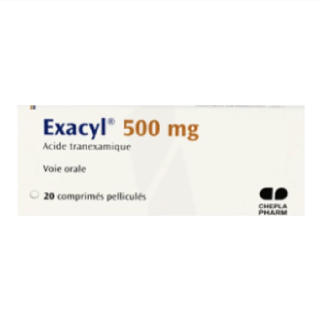 Exacyl 500mg Tablet = Transamin 500mg (Tranexamic Acid) 500mg