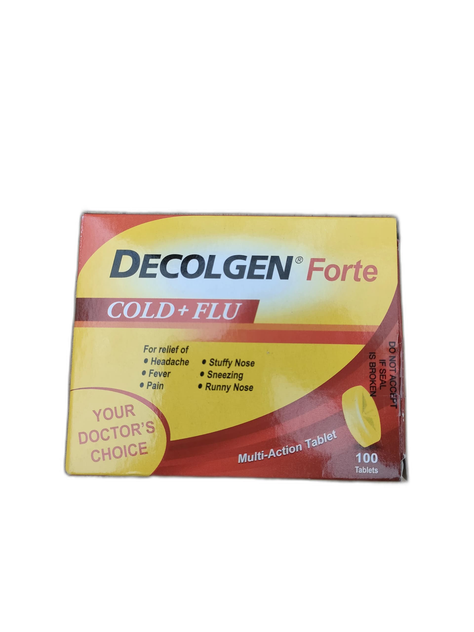 Decolgen Forte Cold+Flu