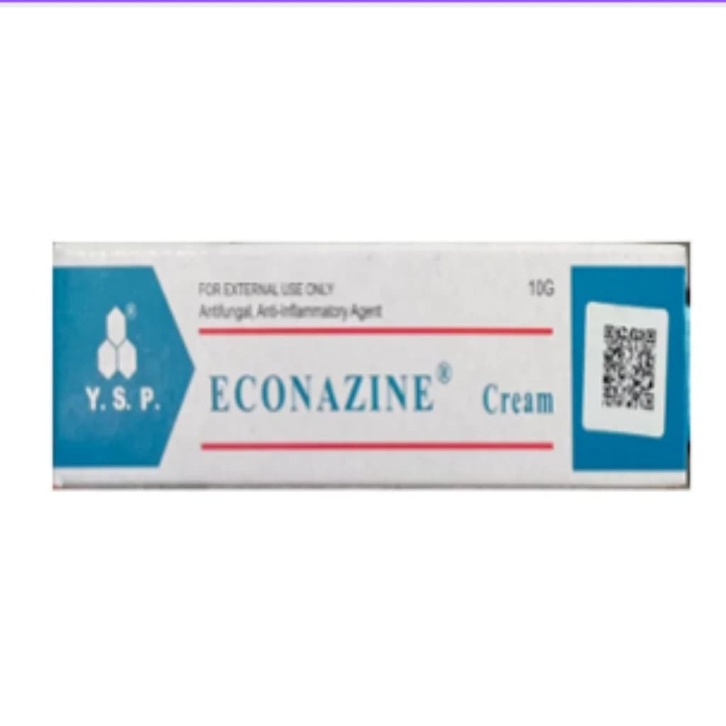 Econazine 10g Cream (Econazole/Triamcinolone) 10g