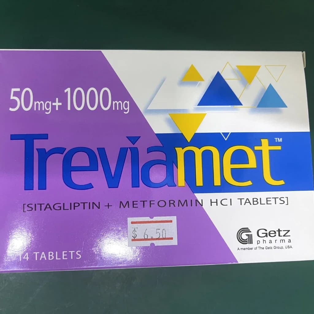 Treviamet 50mg+100mg