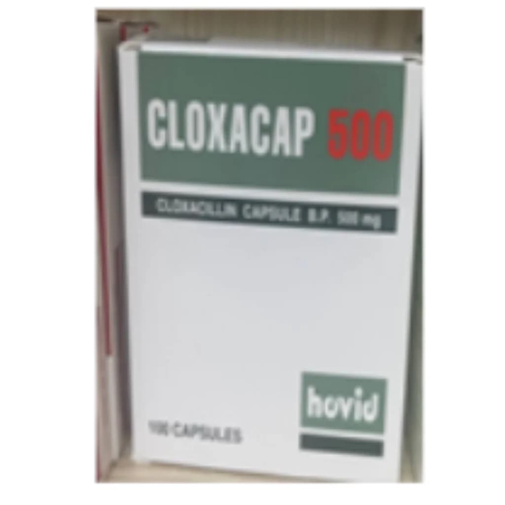 Cloxacap 500mg Capsule (Cloxacillin) 500mg
