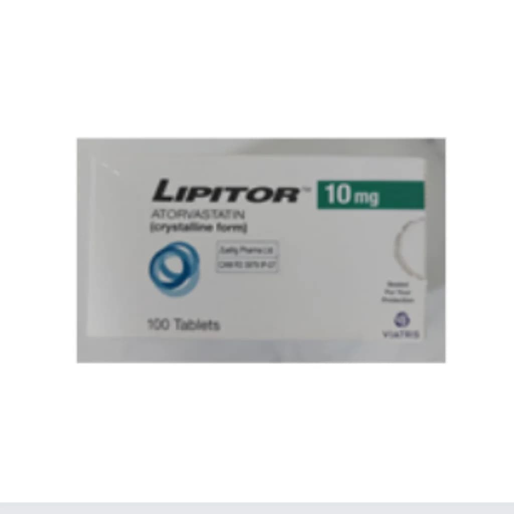 Lipitor 10mg (Atorvastatin) 10mg