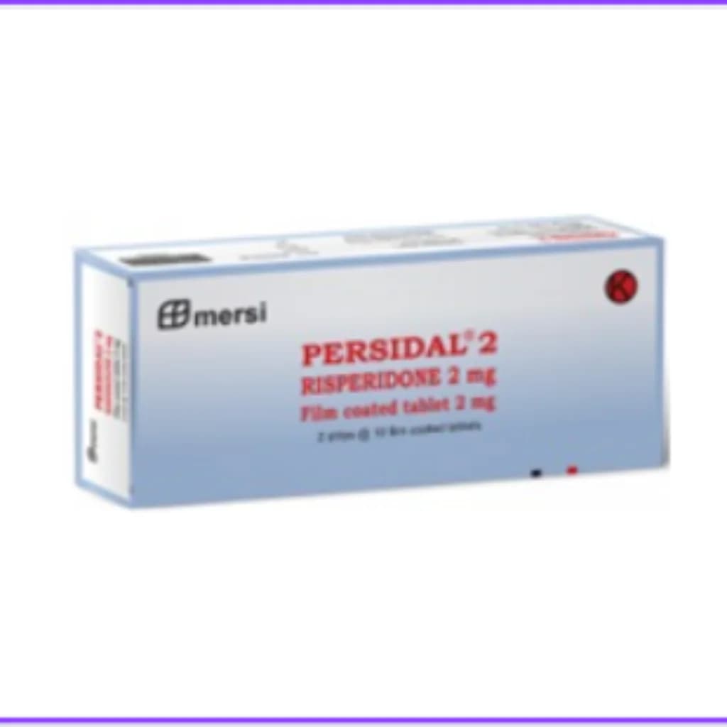 Persidal 2mg (Risperidone) 2mg