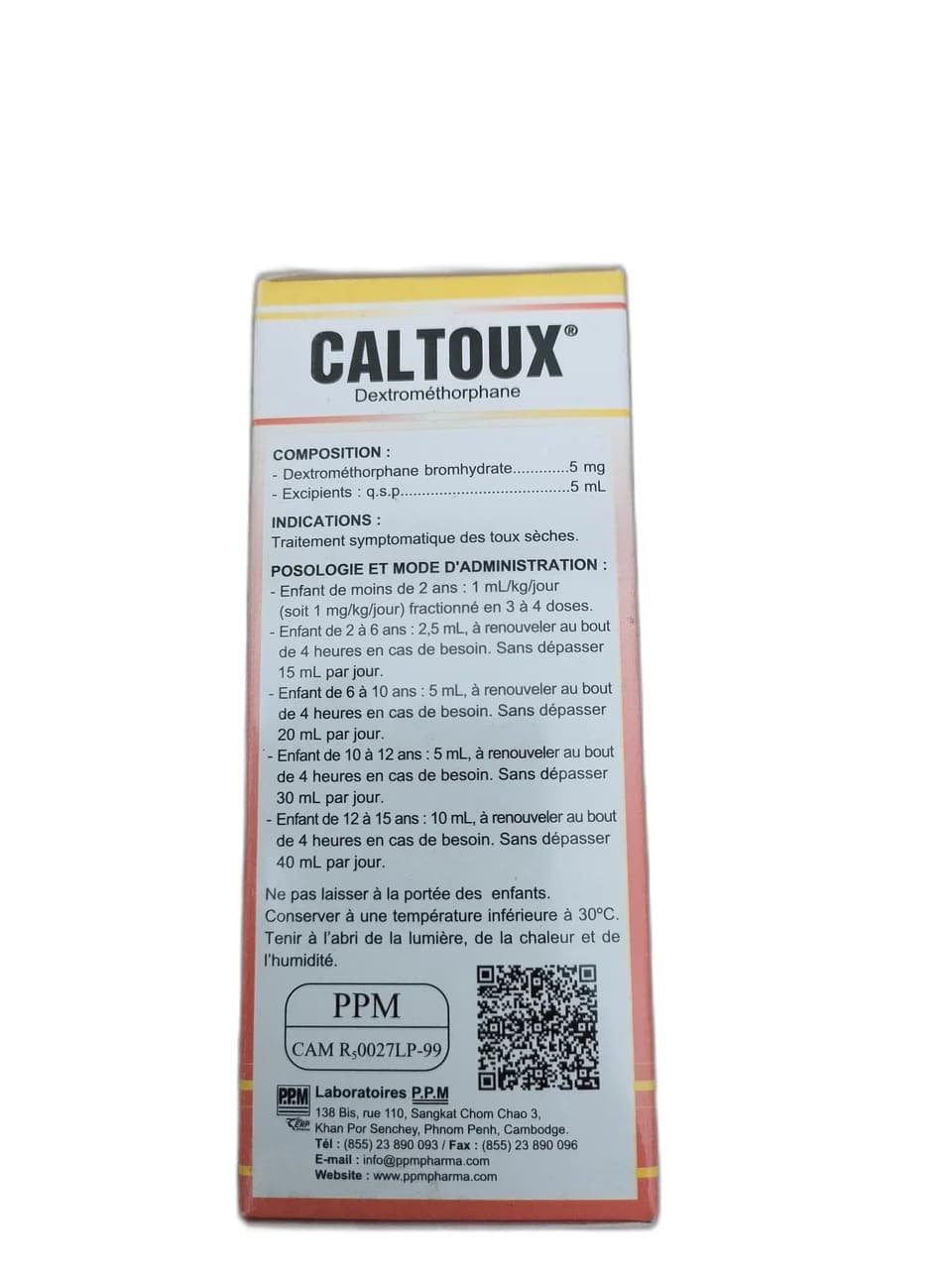 CALTOUX 5 mg