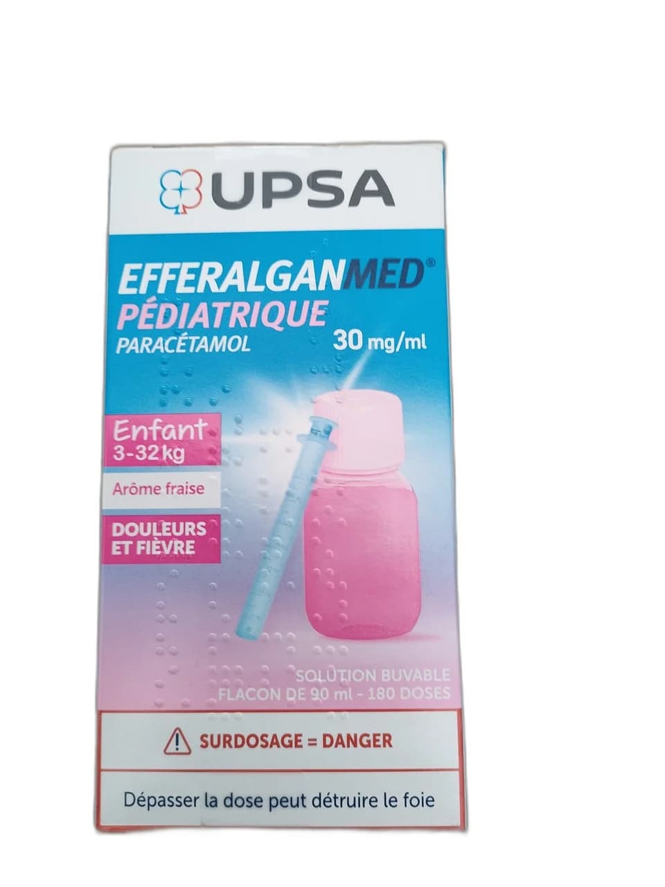 EFFERALGAN MED PÉDIATRIQUE 30 mg/ml