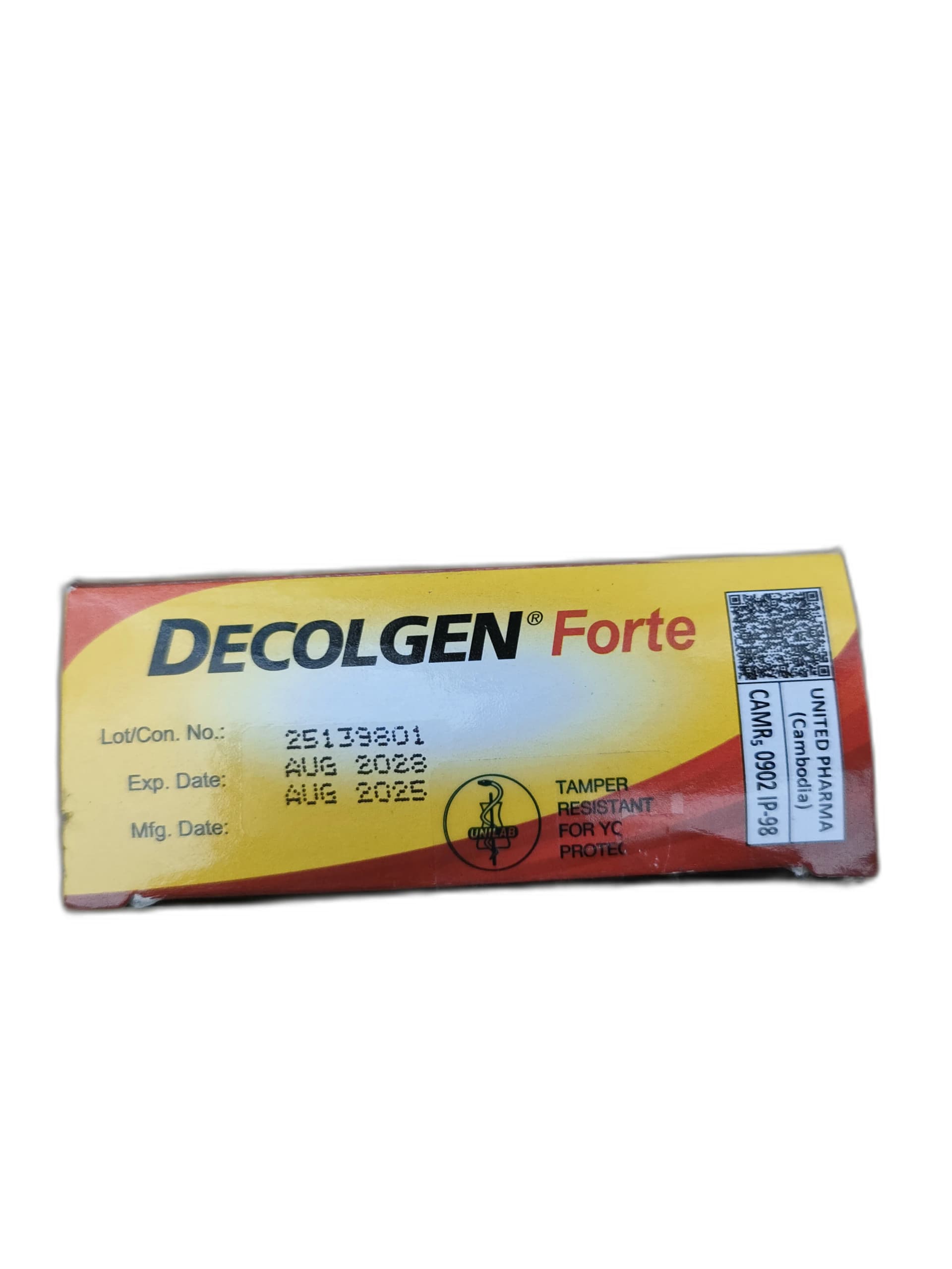 DECOLGEN® Forte