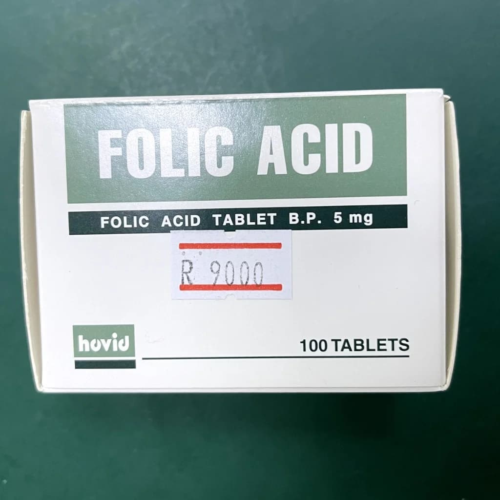 Folic Acid 5mg