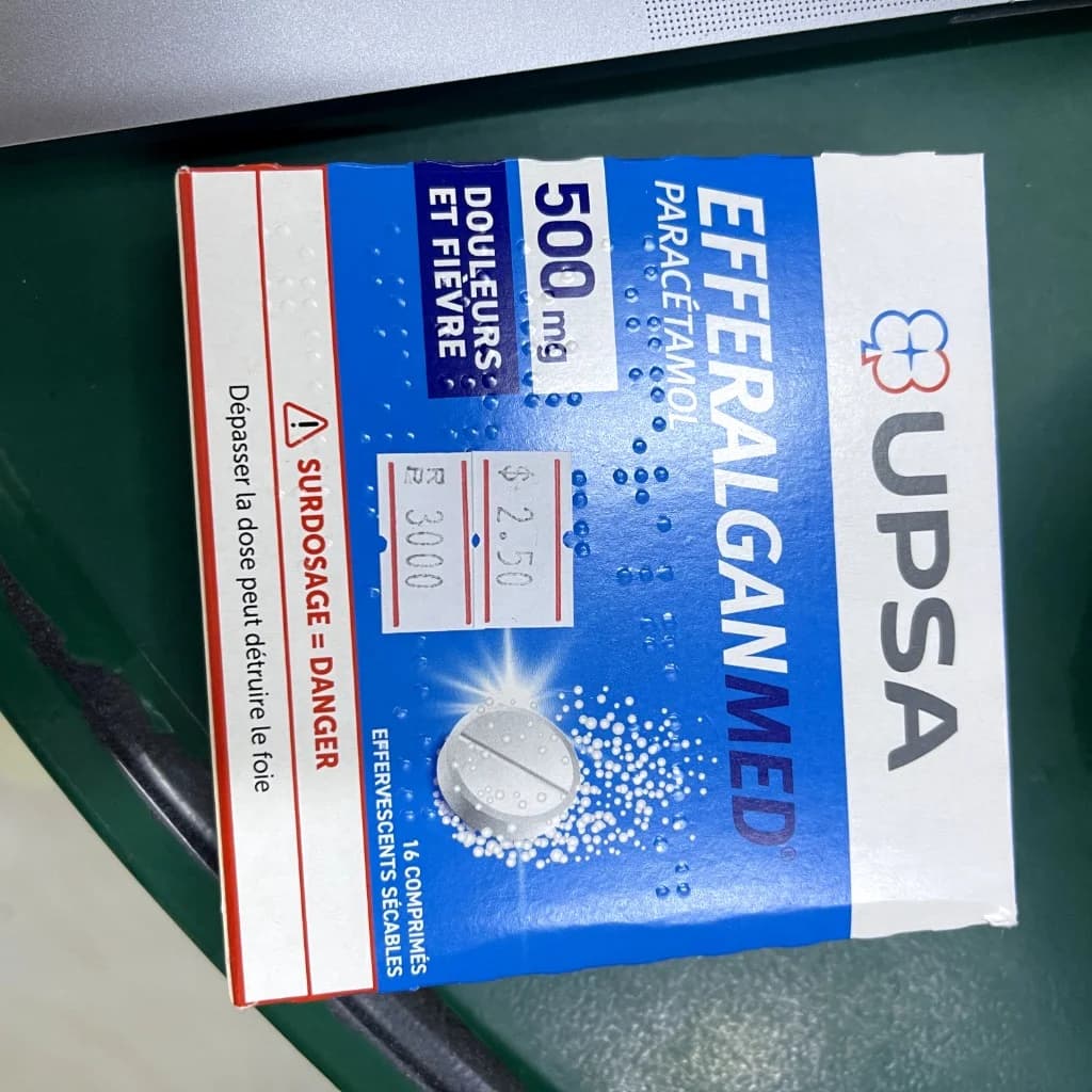 Efferalganmed 500mg