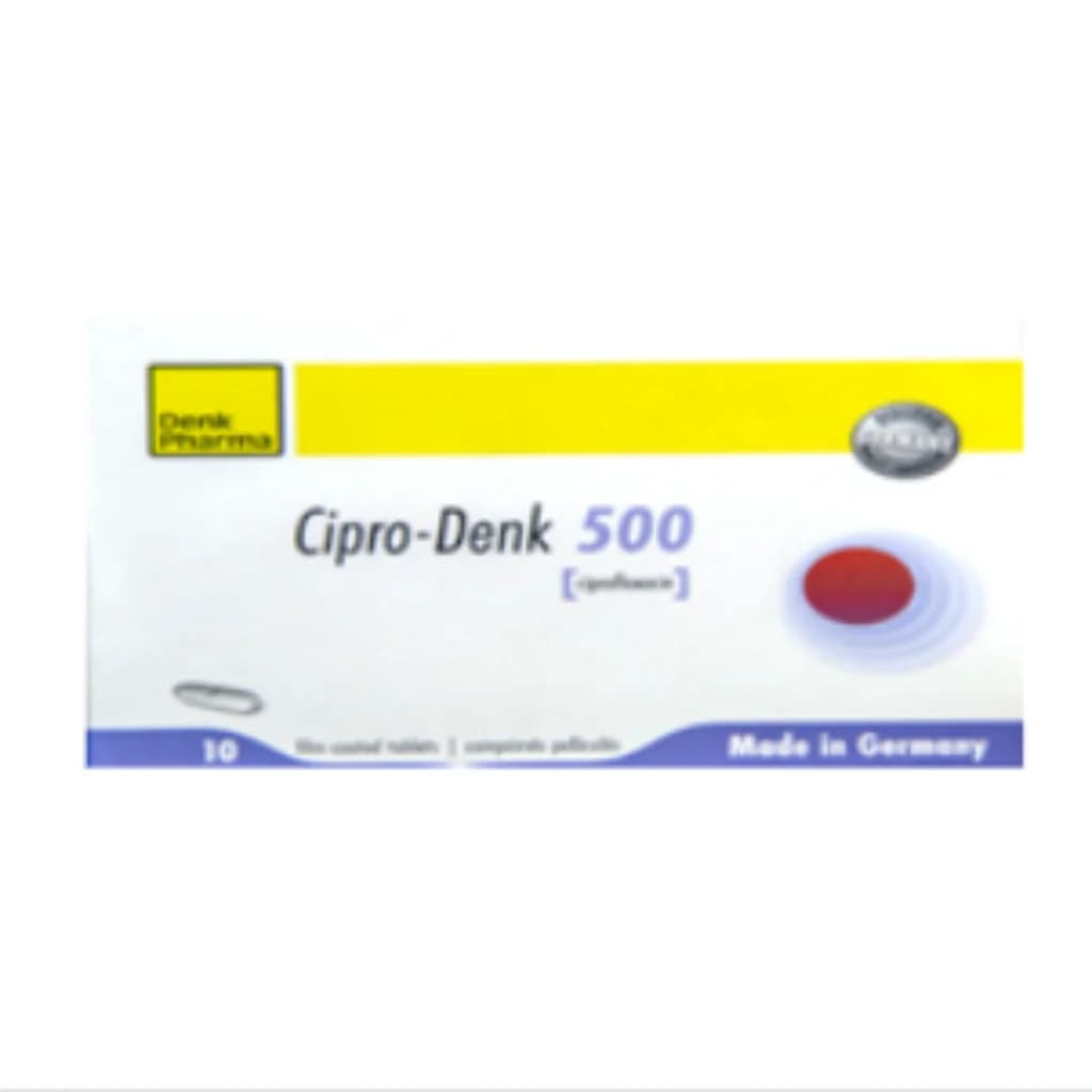 Cipro-Denk 500mg Tablet (Ciprofloxacine) 500mg