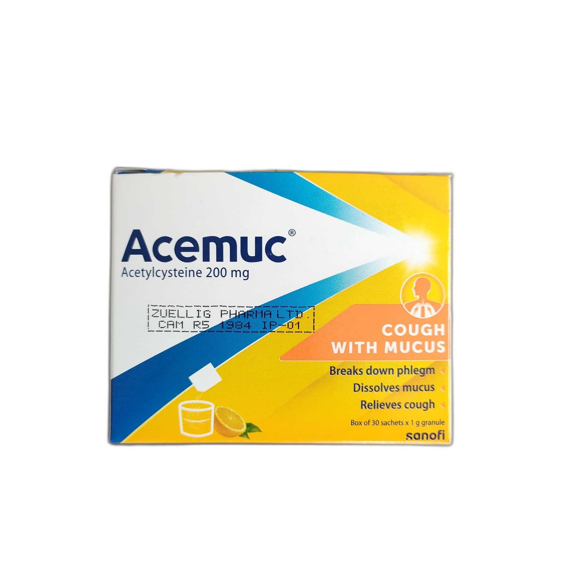 Acemuc Acetylcysteine 200mg 200mg