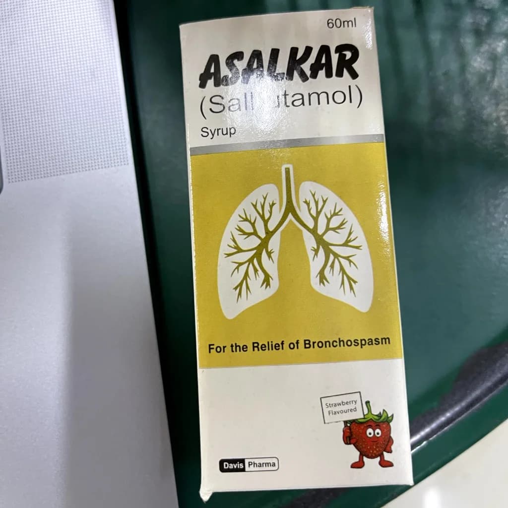 Asalkar (Salbutamol) 60ml