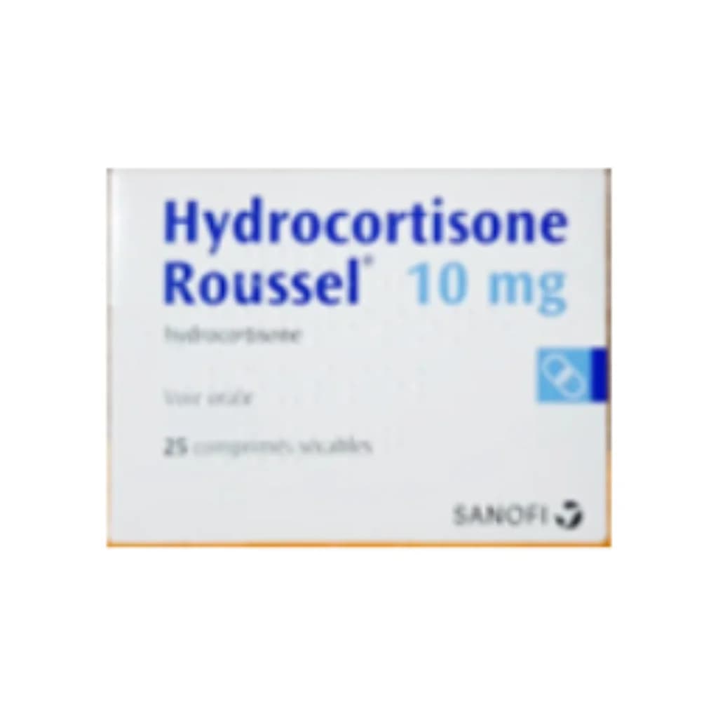 Hydrocortisone Roussel 10mg = Vegacort 10mg Tablet 10mg