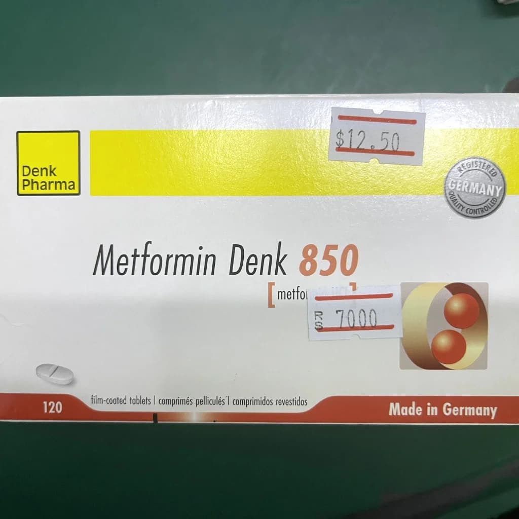MetforminDenk 850 850mg