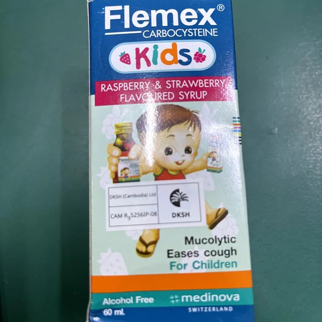 Flemex Kids (Raspberry + Strawberry Flavor)