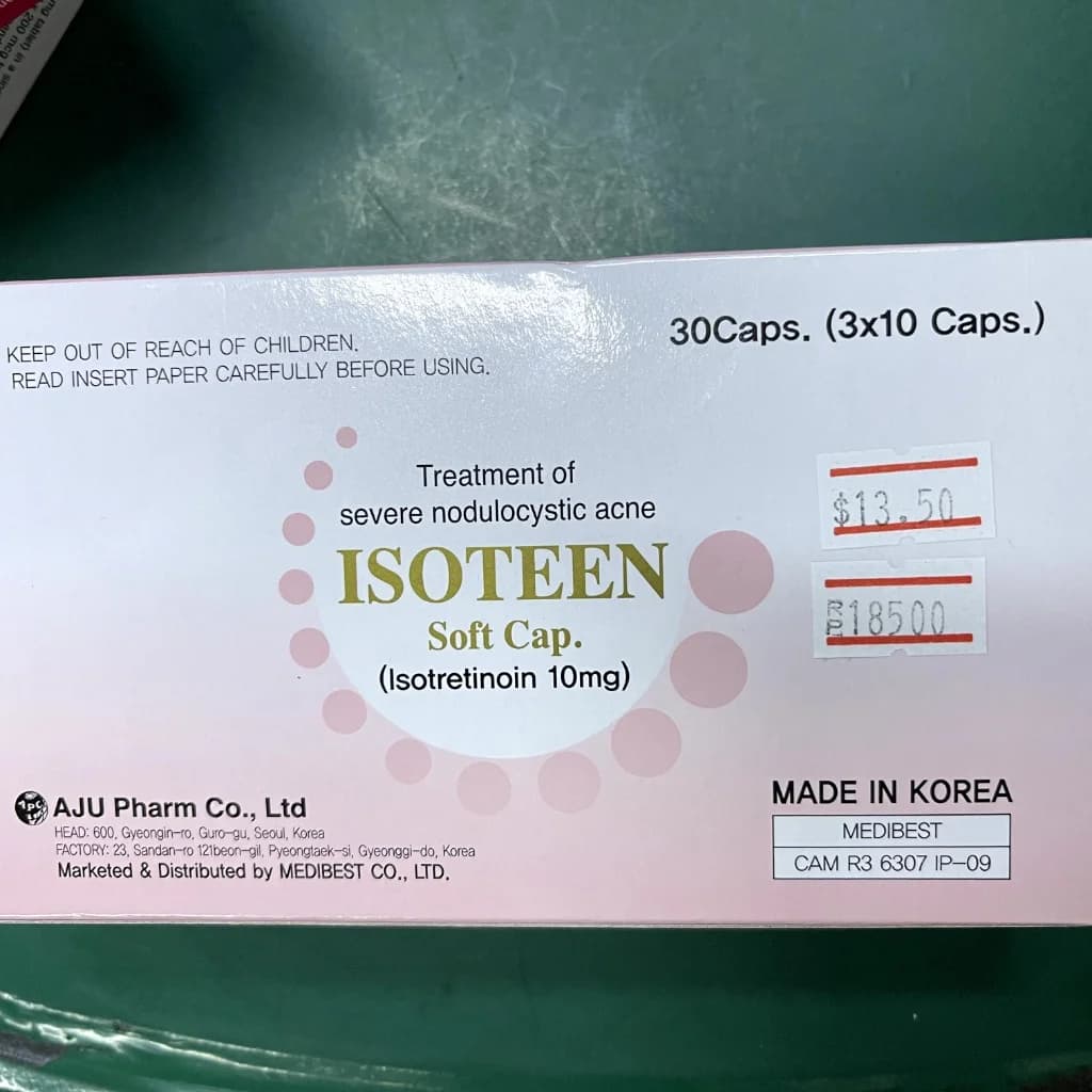 Isoteen soft Cap. 10mg