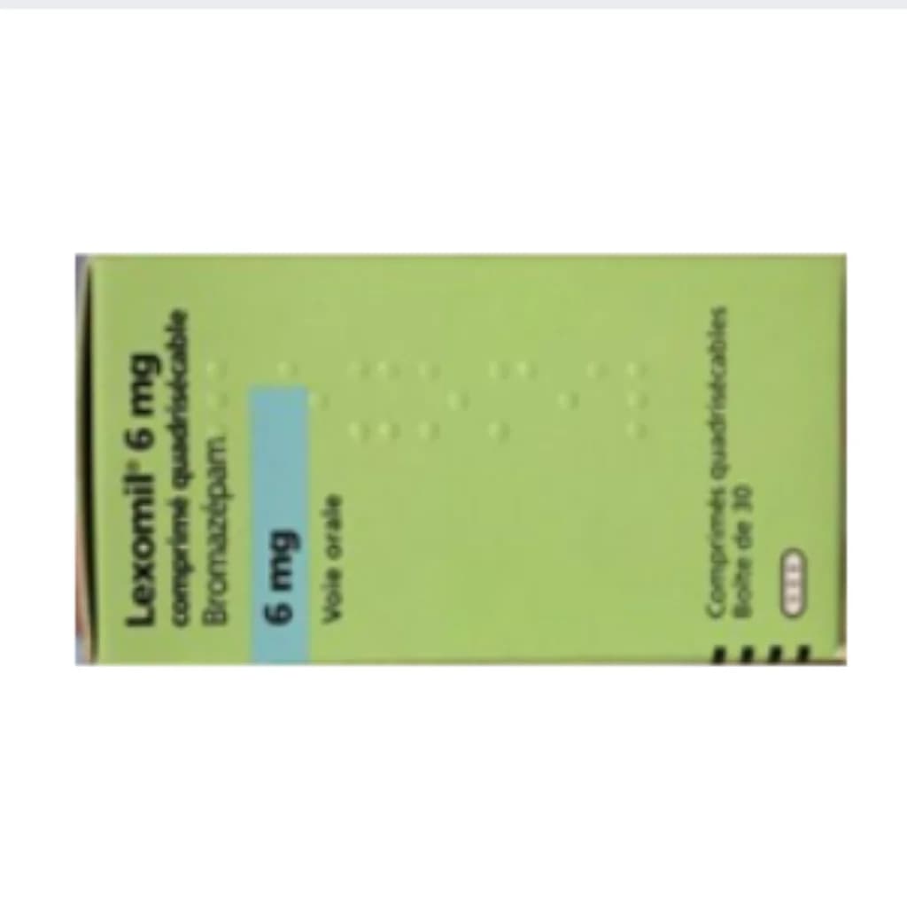 Lexomil 6mg (Bromazepam) 6mg