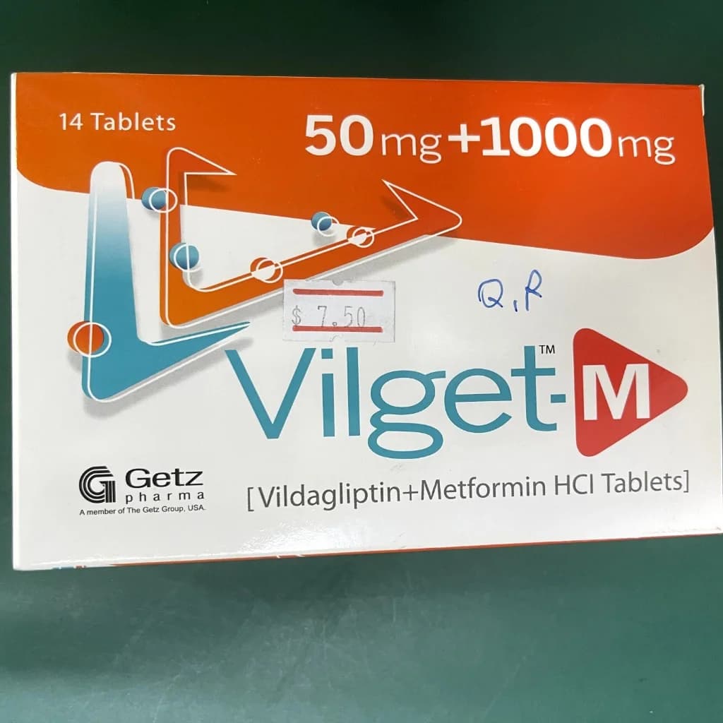 Vilget-M 50mg + 1000mg