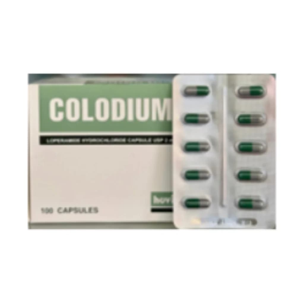 Colodium 2mg (Loperamide) 2mg