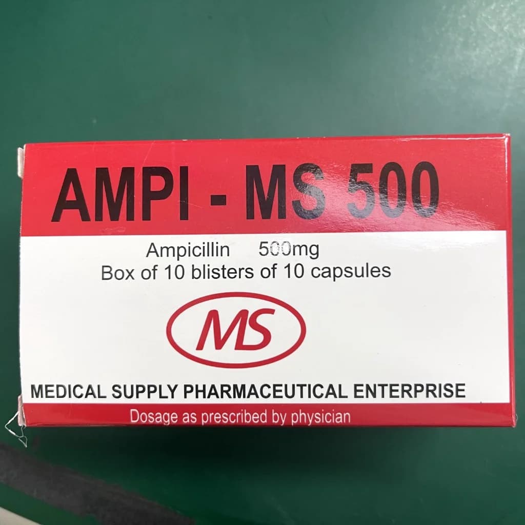 Ampi-MS 500 500mg