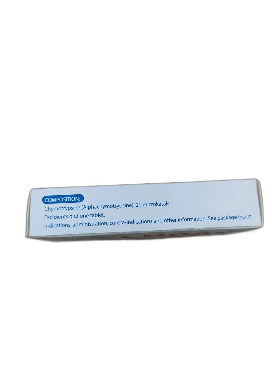 Chymotrypsine 21 microkatal