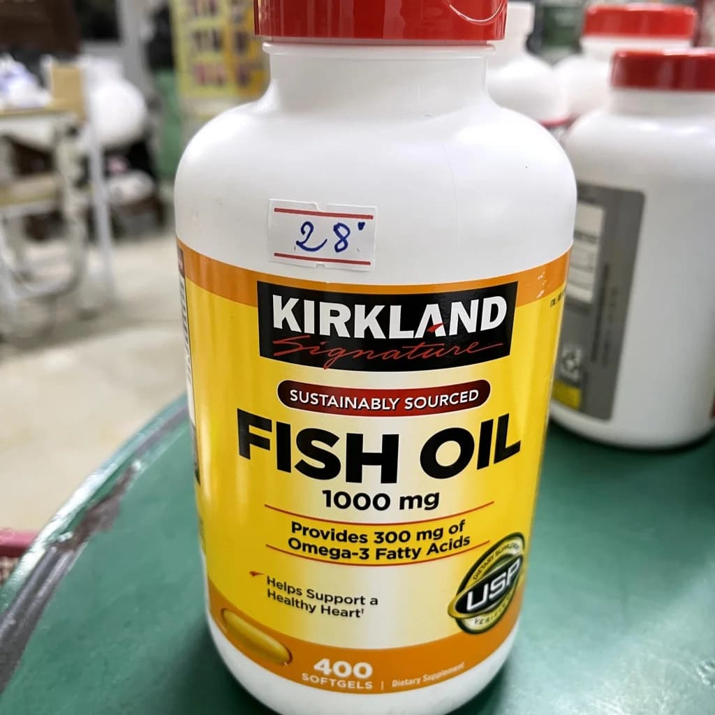 Kirkland Fish Oil 1000mg