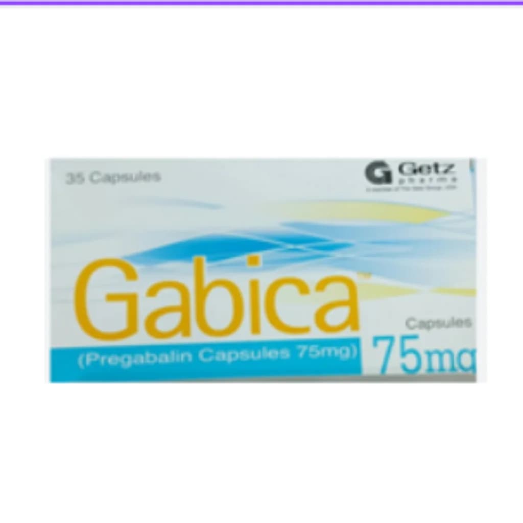 Gabica 75mg (Pregabalin) 75mg
