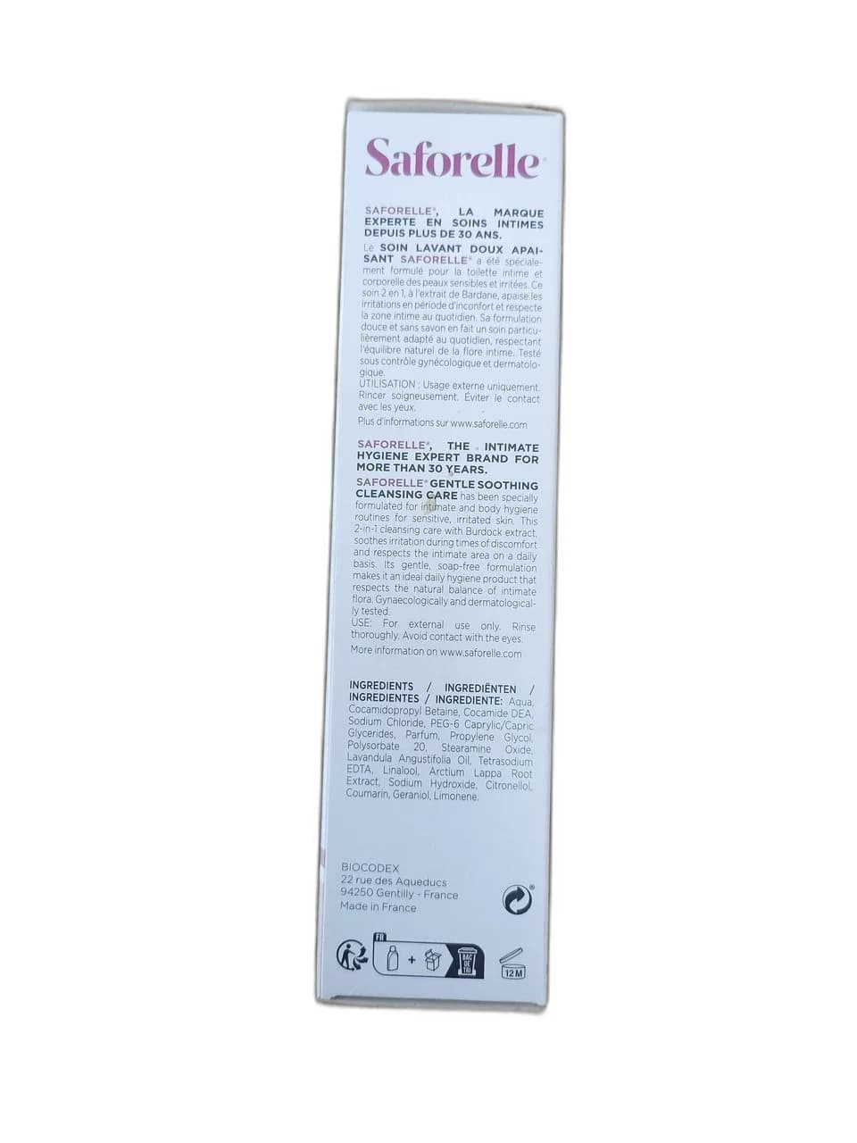 Saforelle Gentle Soothing Cleansing Care