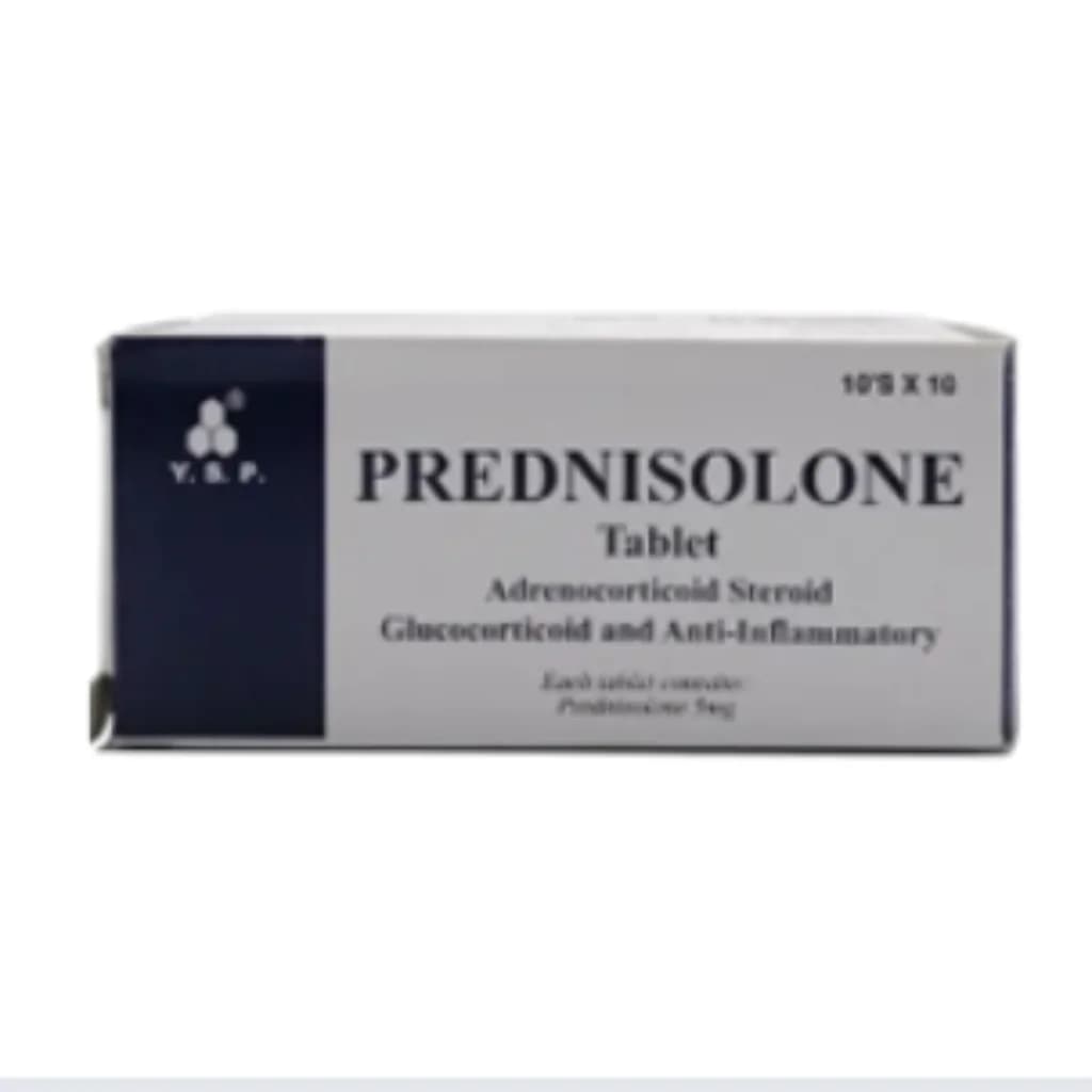 Prednisolone 5mg Tablet 5mg - Phnom Penh Care Pharmacy 2ND Floor / Under CENTRAL HOSPITAL