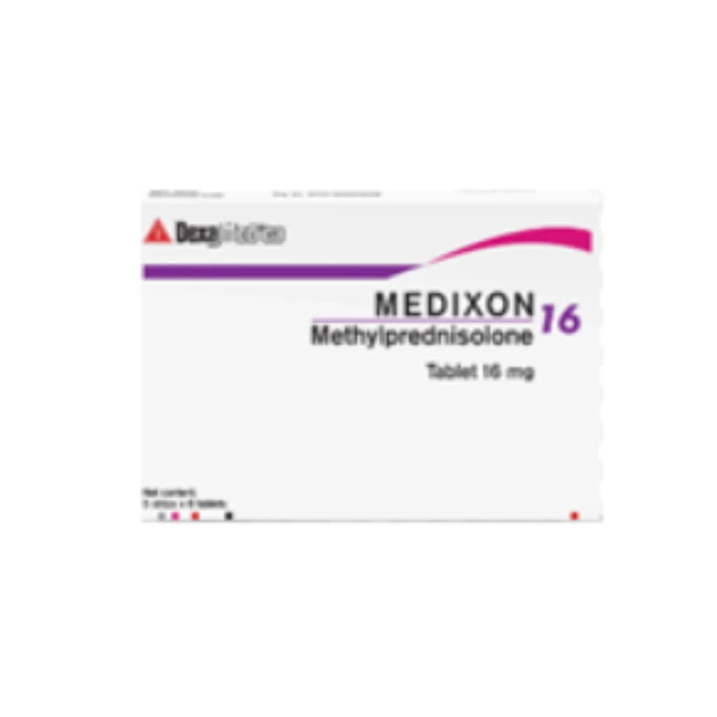 Medixon 16mg (Methylprednisolone) 16mg