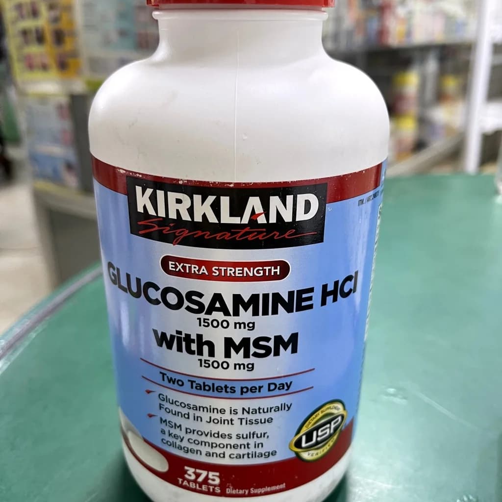 Kirkland Glucosamine HCI with MSM 1500mg