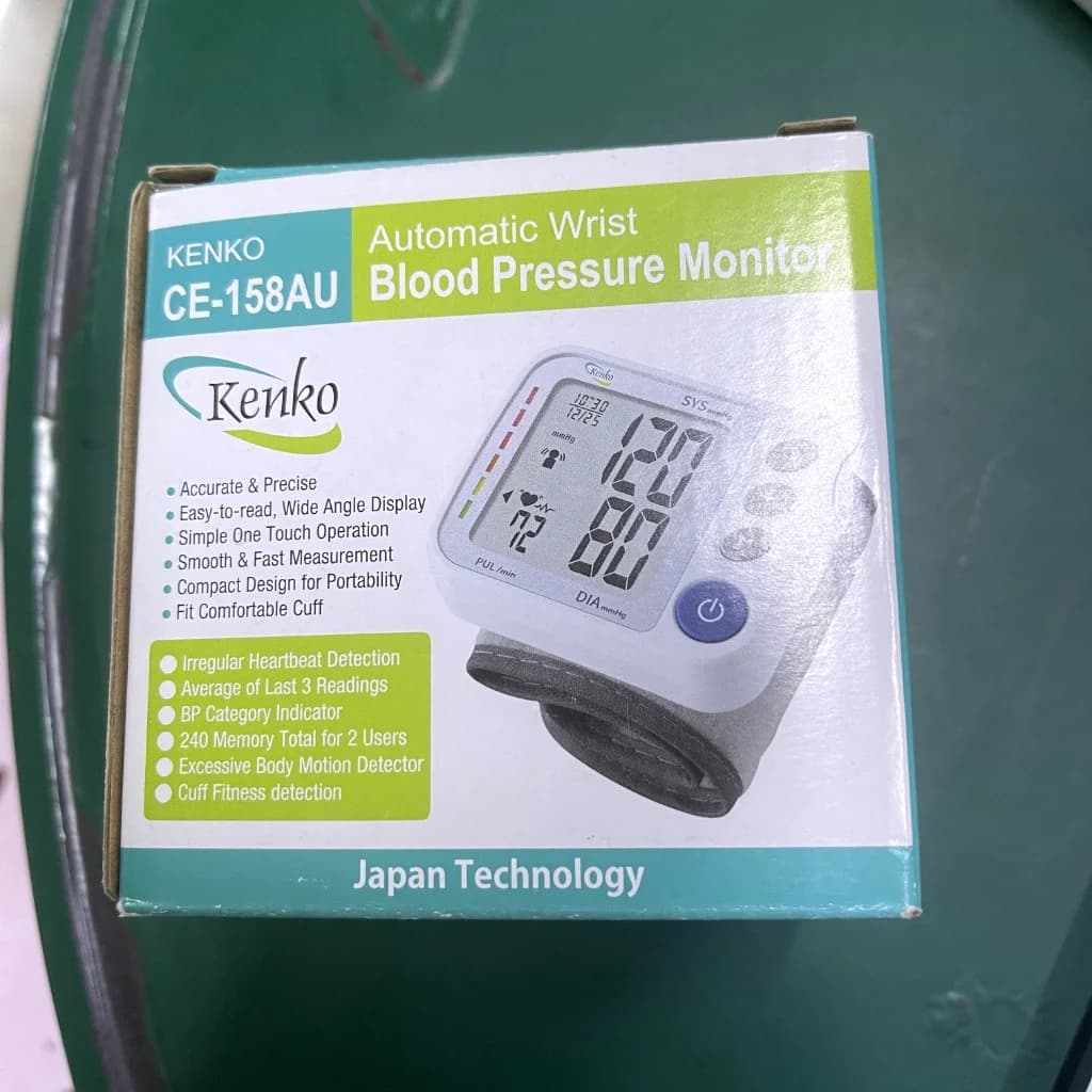 Kenko CE-158AU Automatic Wrist BP Monitor