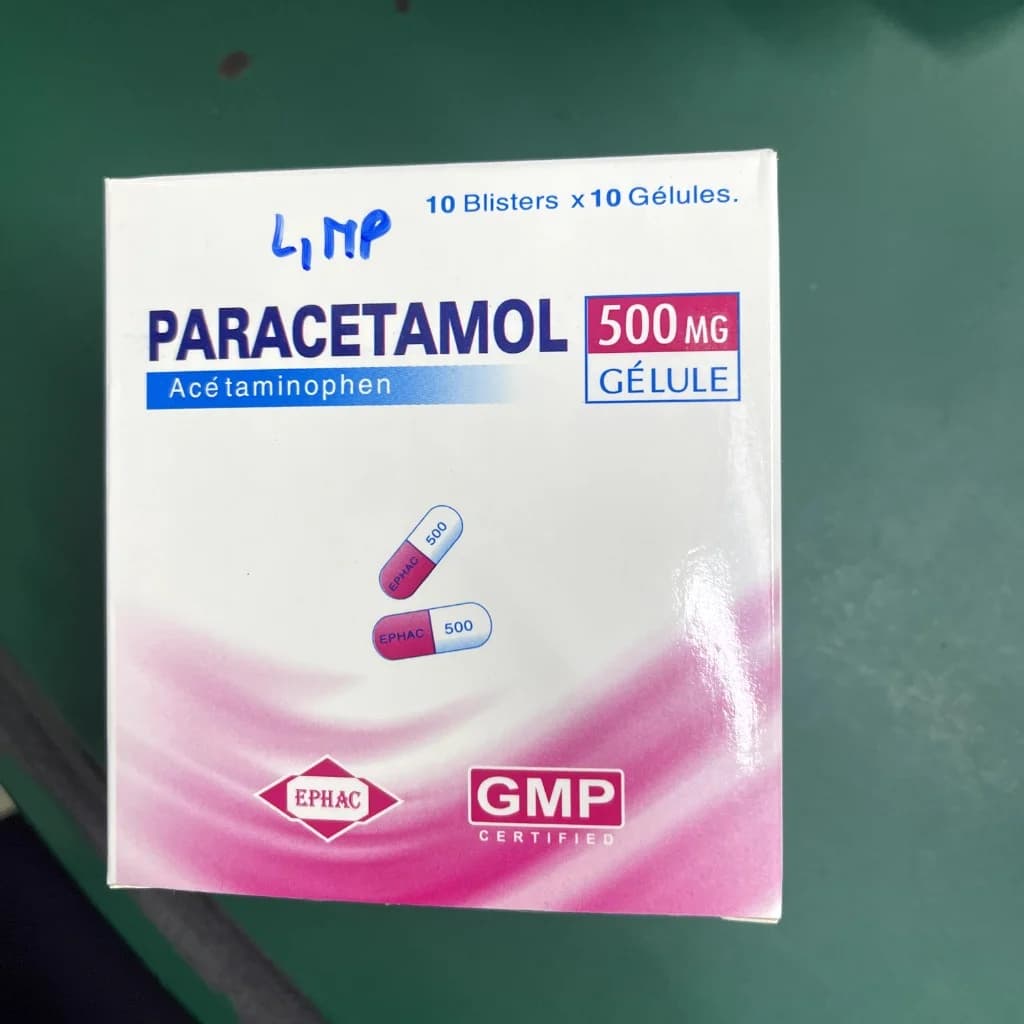 Paracetamol 500mg 500mg