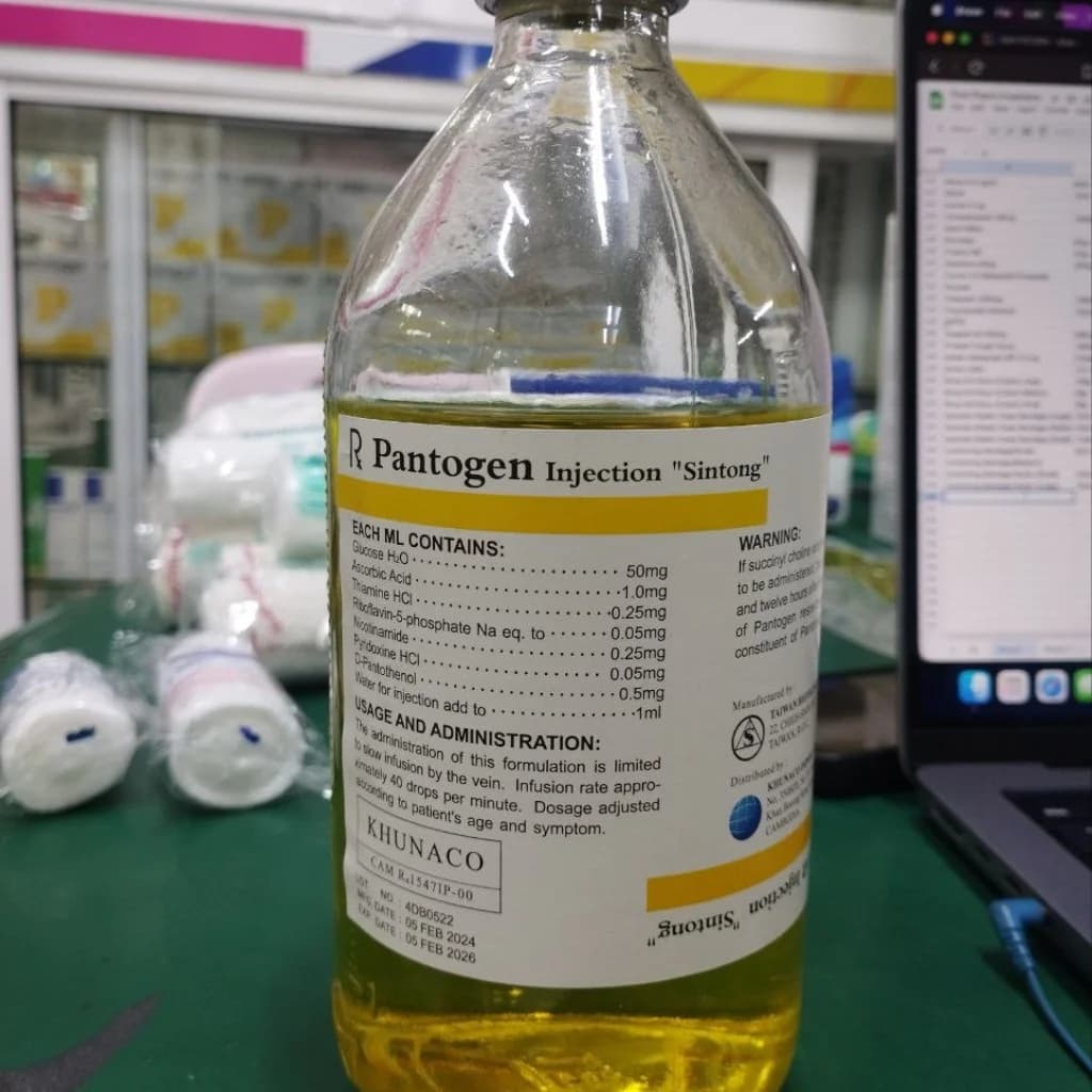 R. Pantogen Injection "Singtong" 500ml