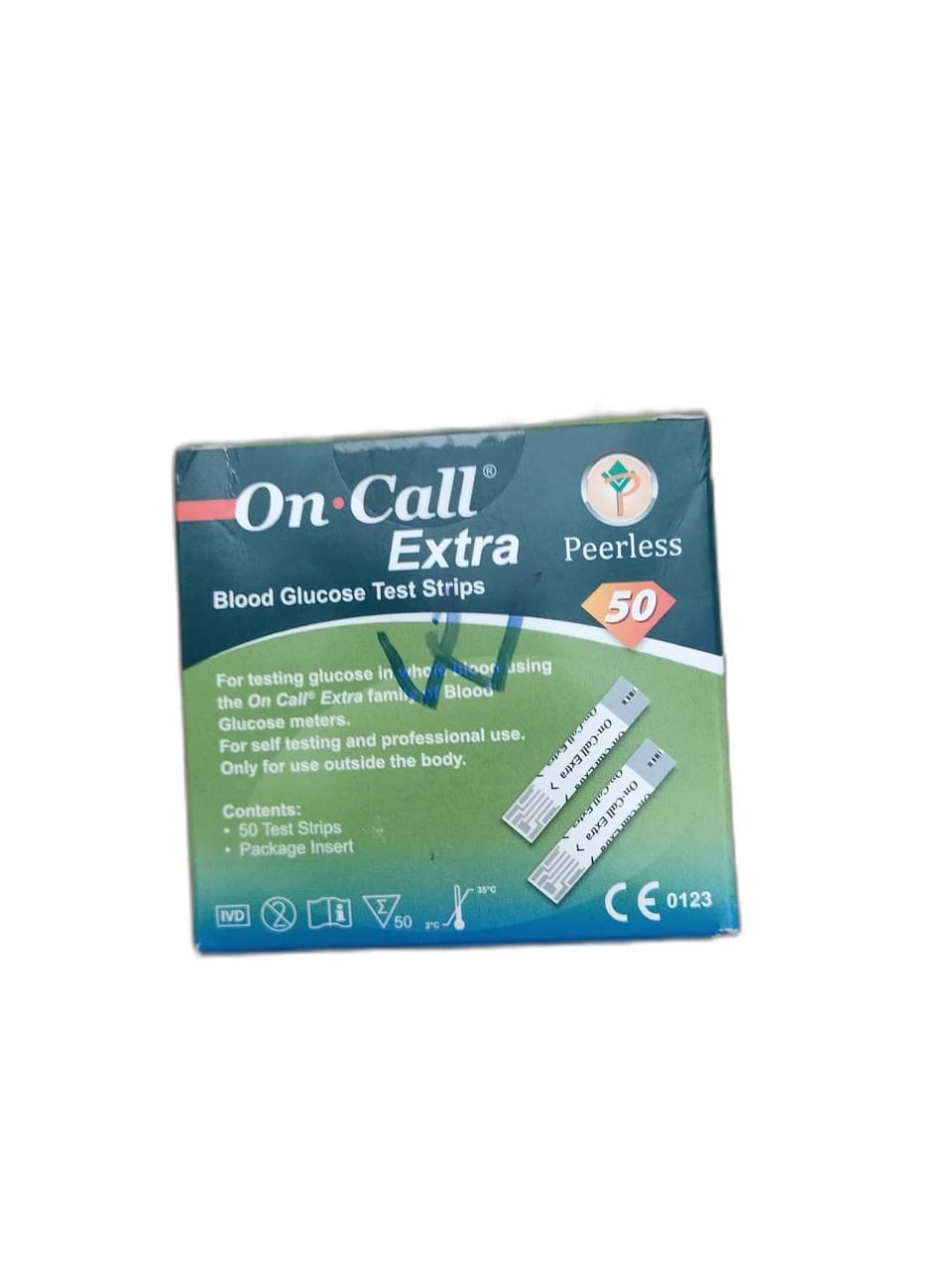 On-Call Extra Blood Glucose Test Strips