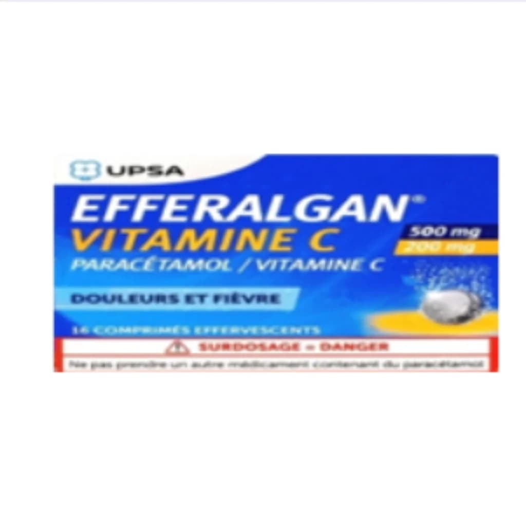 Efferalgan+Vitamine C (500mg/200mg) Eff Tablet (500mg/200mg)
