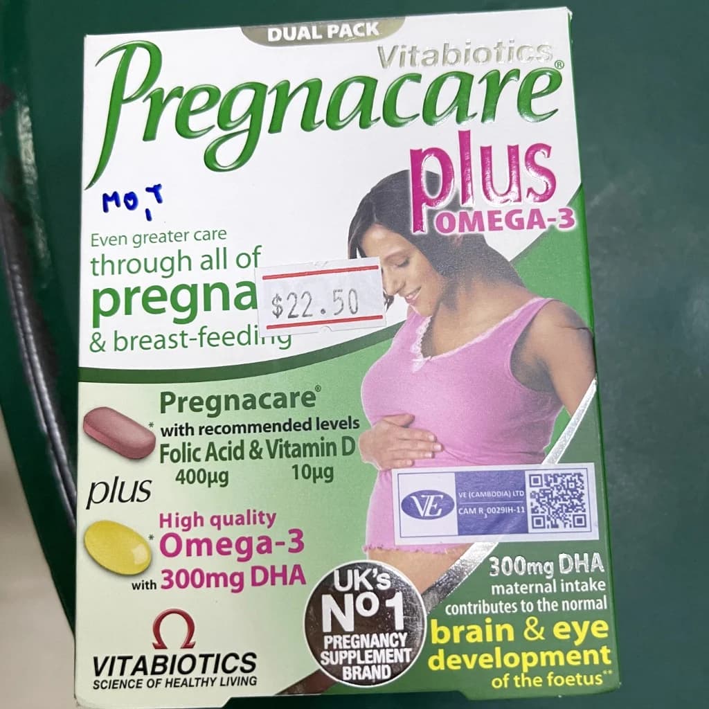 Pregnacare plus Omega-3 (Dual pack) 300mg