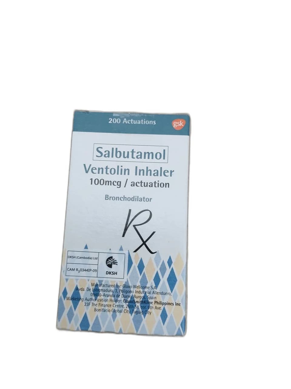 Ventolin Inhaler 100mcg