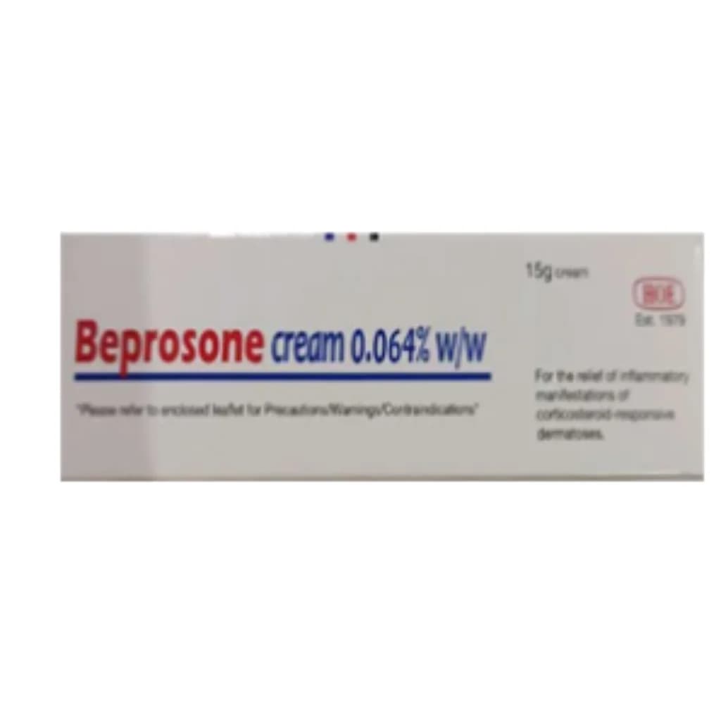Beprosone 0.05% 15g Cream (Betametasone) 0.05% 15g