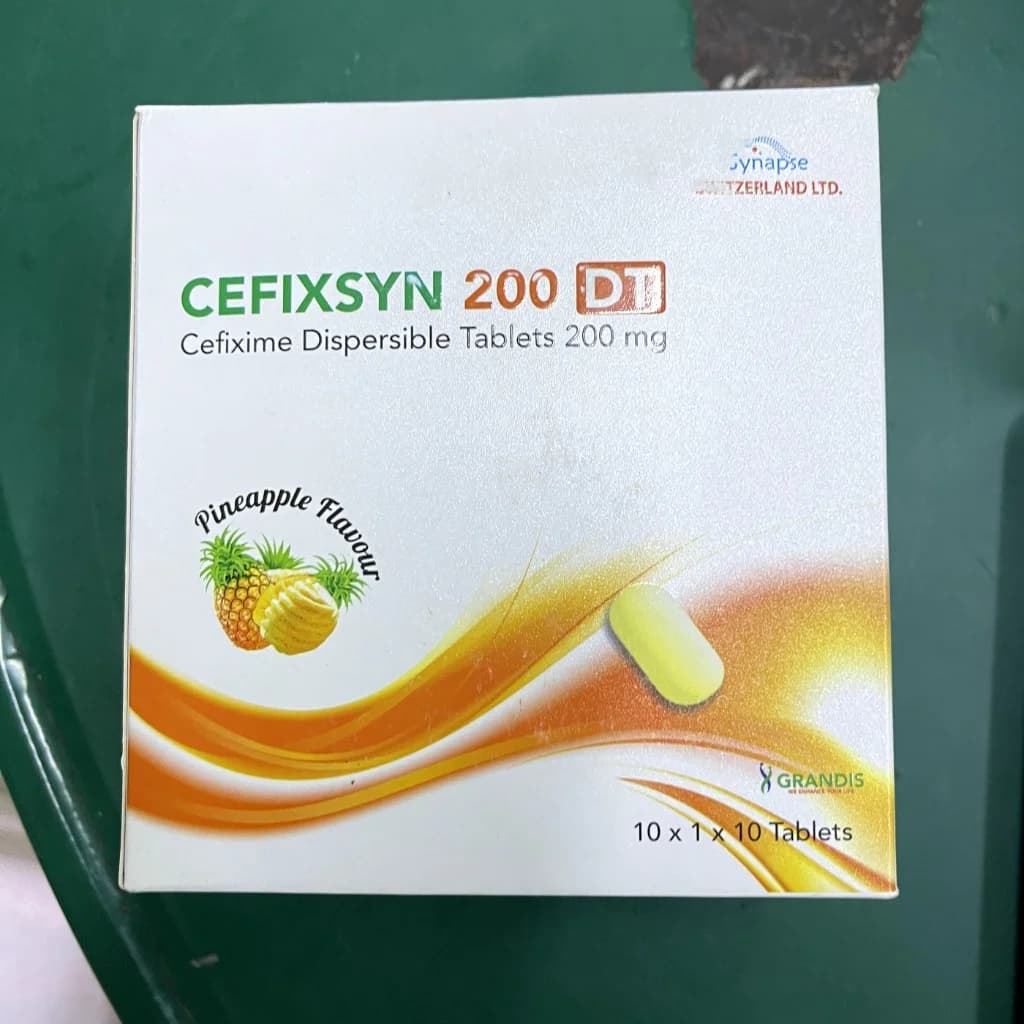 Cefixsyn 200 DT 200mg