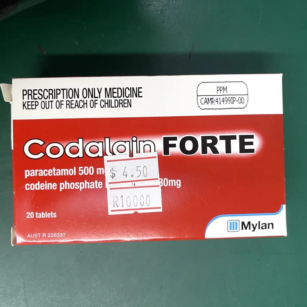 Codalgin Forte 500mg, 30mg