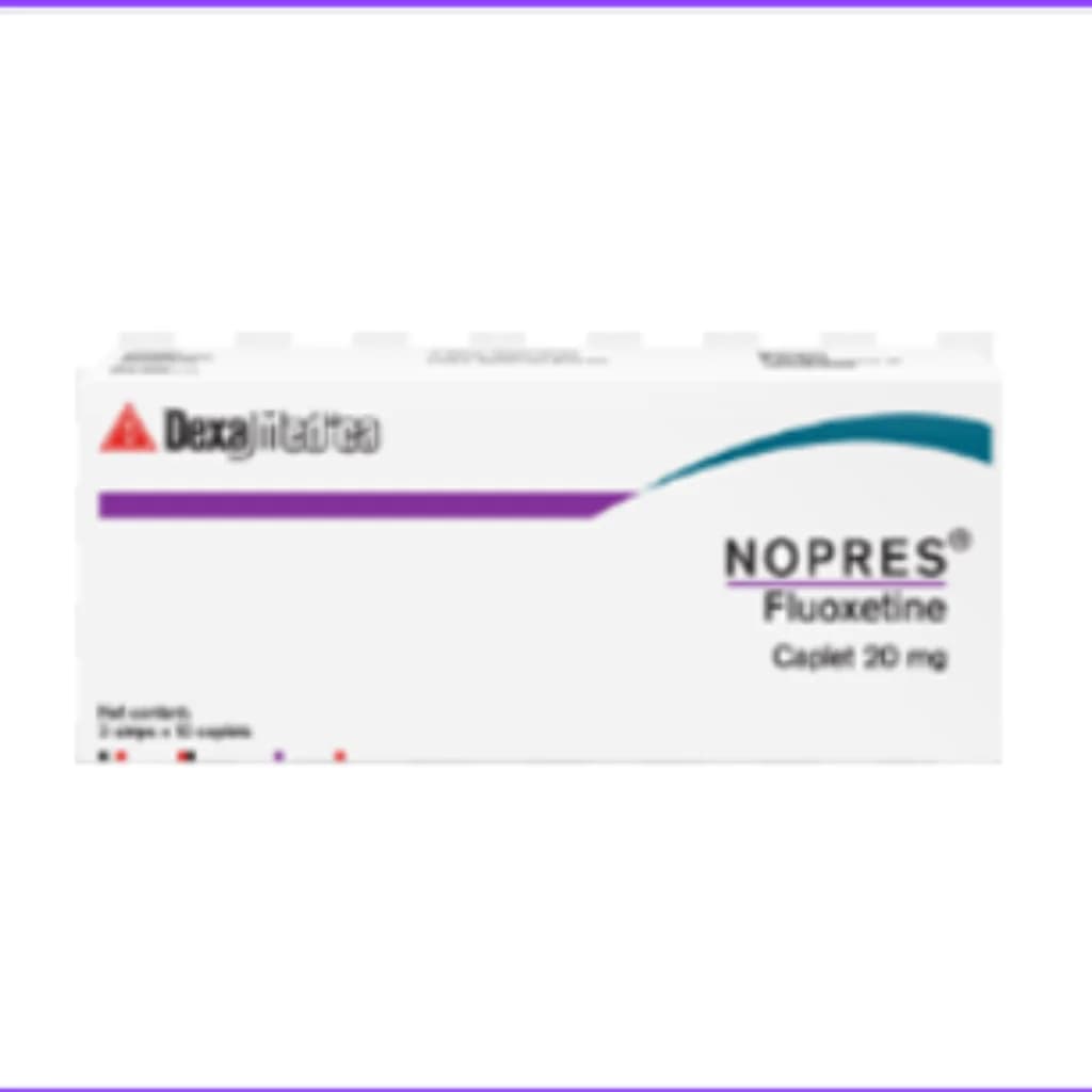 Nopres 20mg (Fluoxetine) 20mg