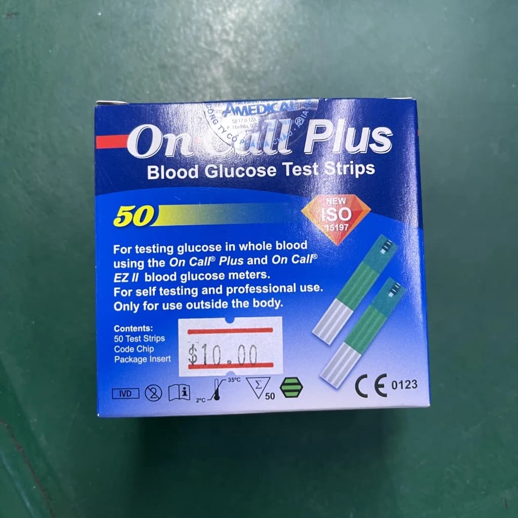 On Call Plus Blood Clucose Test