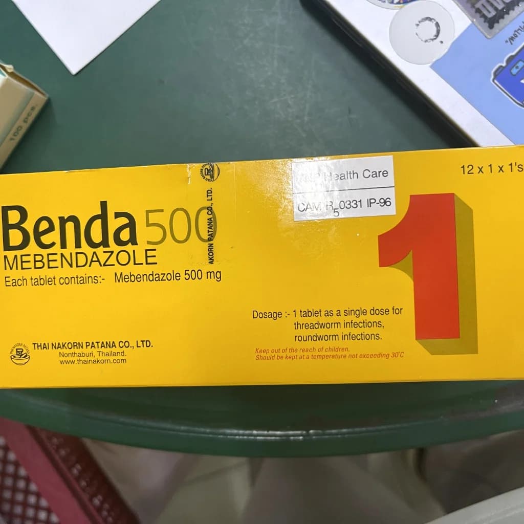 Benda500 Mebendazole 500mg