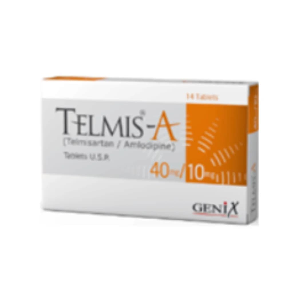 Telmis-A 40mg/10mg (Telmisartan/Amlodipine) 40mg/10mg